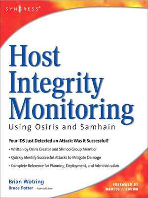 cover image of Host Integrity Monitoring Using Osiris and Samhain